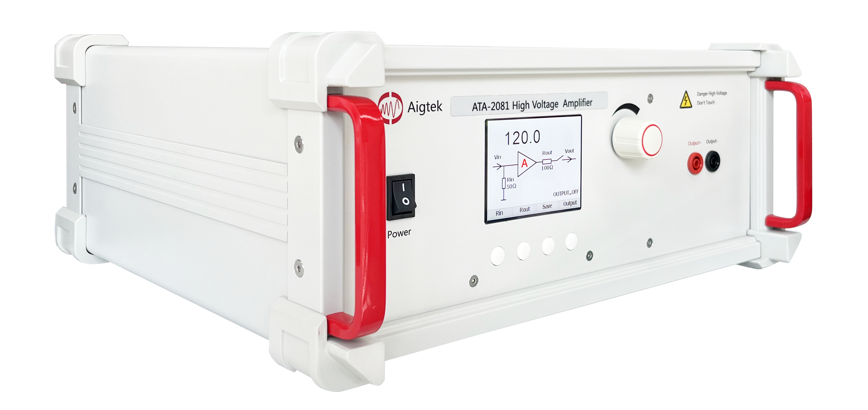 Aigtek ATA-2000シリーズ 高電圧アンプ 800Vp-p、16Wp