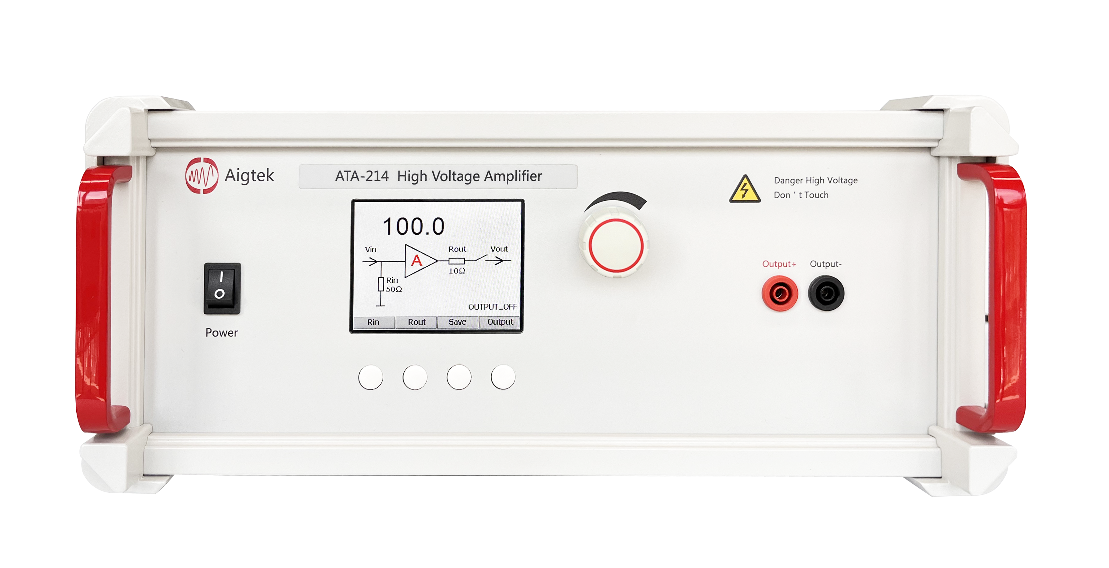 Aigtek ATA-2000シリーズ 高電圧アンプ 400Vp-p、60Wp