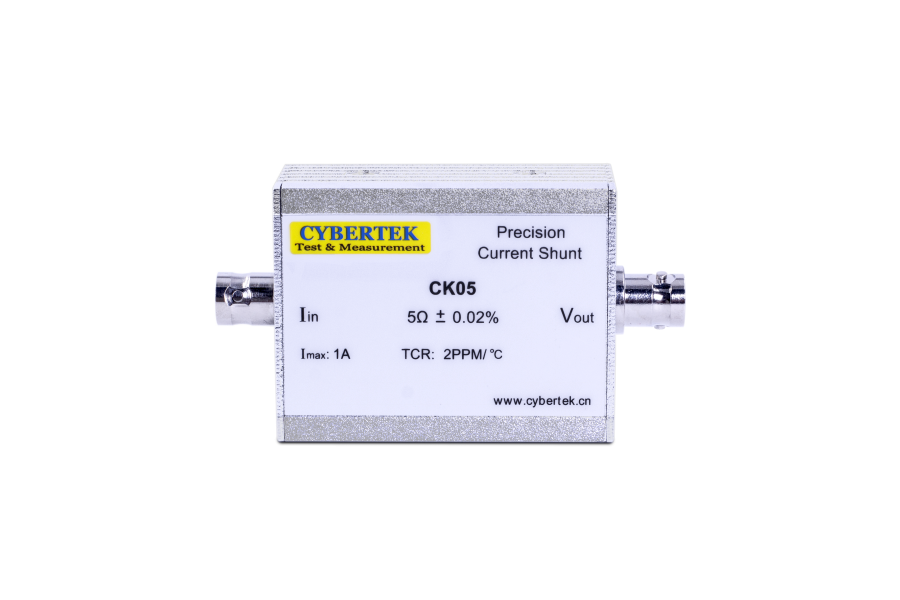 CYBERTEK CK05 精密シャント抵抗 5Ω、0.02%