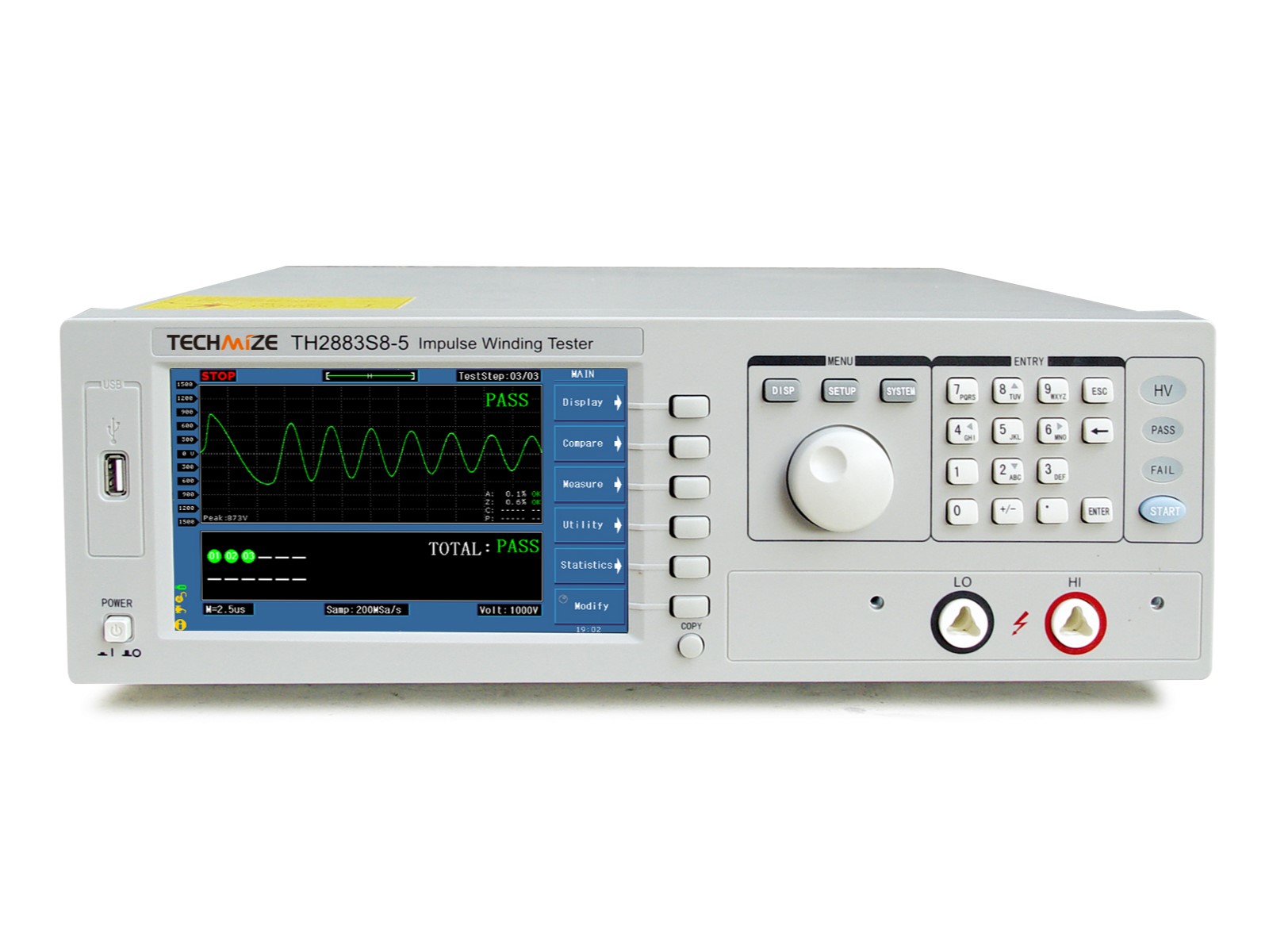 インパルス巻線試験機 TECHMIZE 型式:TH2883S8-5【日本国内向け正規取扱製品】