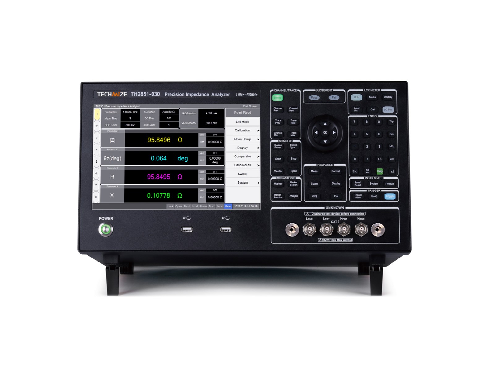 インピーダンス・アナライザ TECHMIZE 型式：TH2851-030【日本国内向け正規取扱製品】