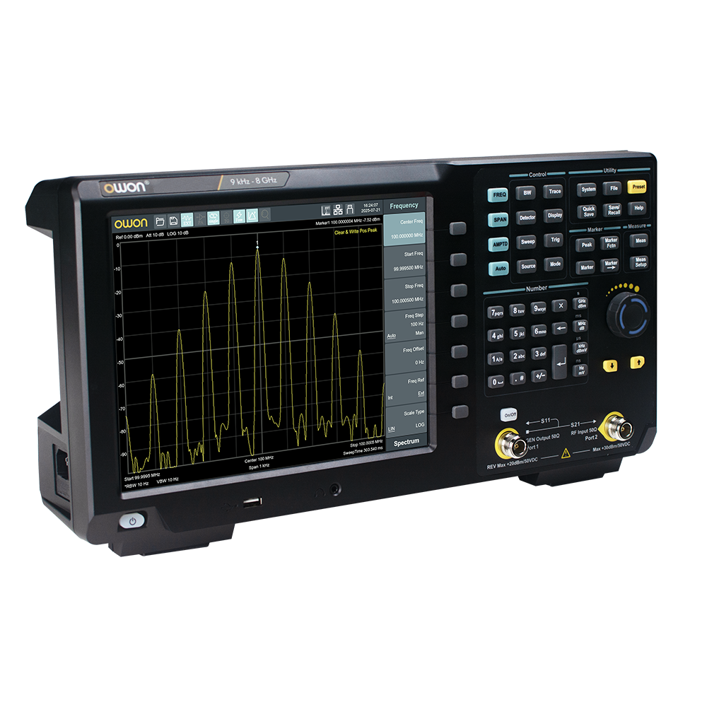 OWON XSA3000-Rシリーズ リアルタイム・スペクトラムアナライザ 9kHz~3.6GHz