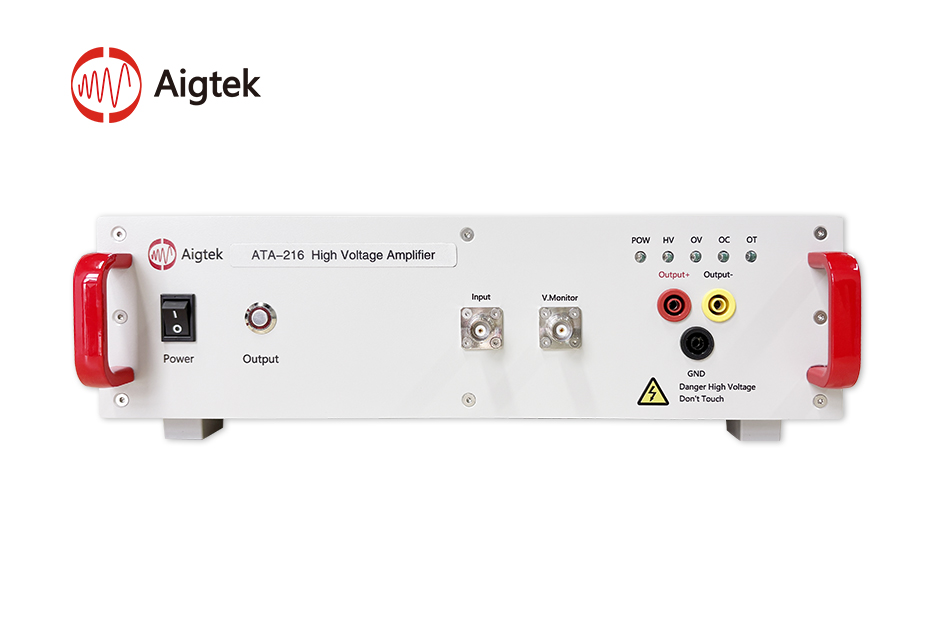 Aigtek ATA-2000シリーズ 高電圧アンプ 1600Vp-p、52Wp、1ch