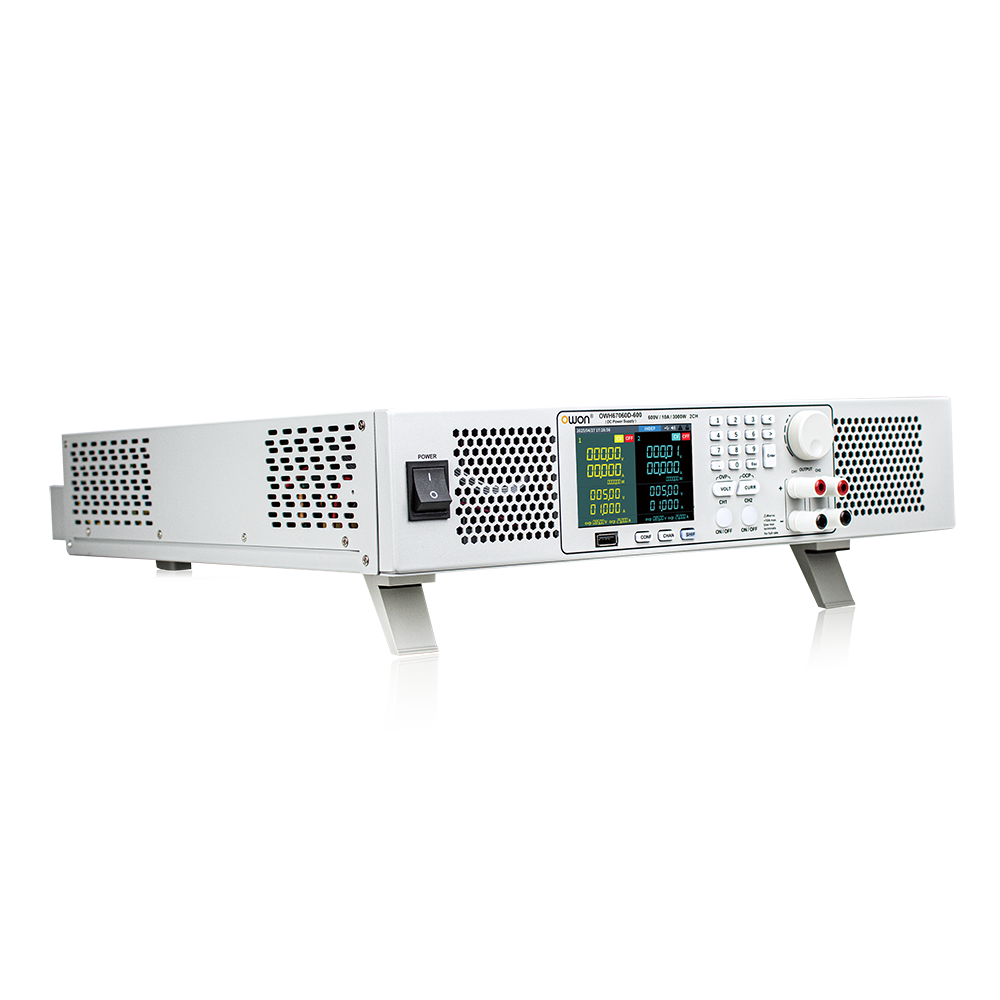 OWON OWH67Dシリーズ プログラマブル直流電源 2ch、80V/20A、1000W
