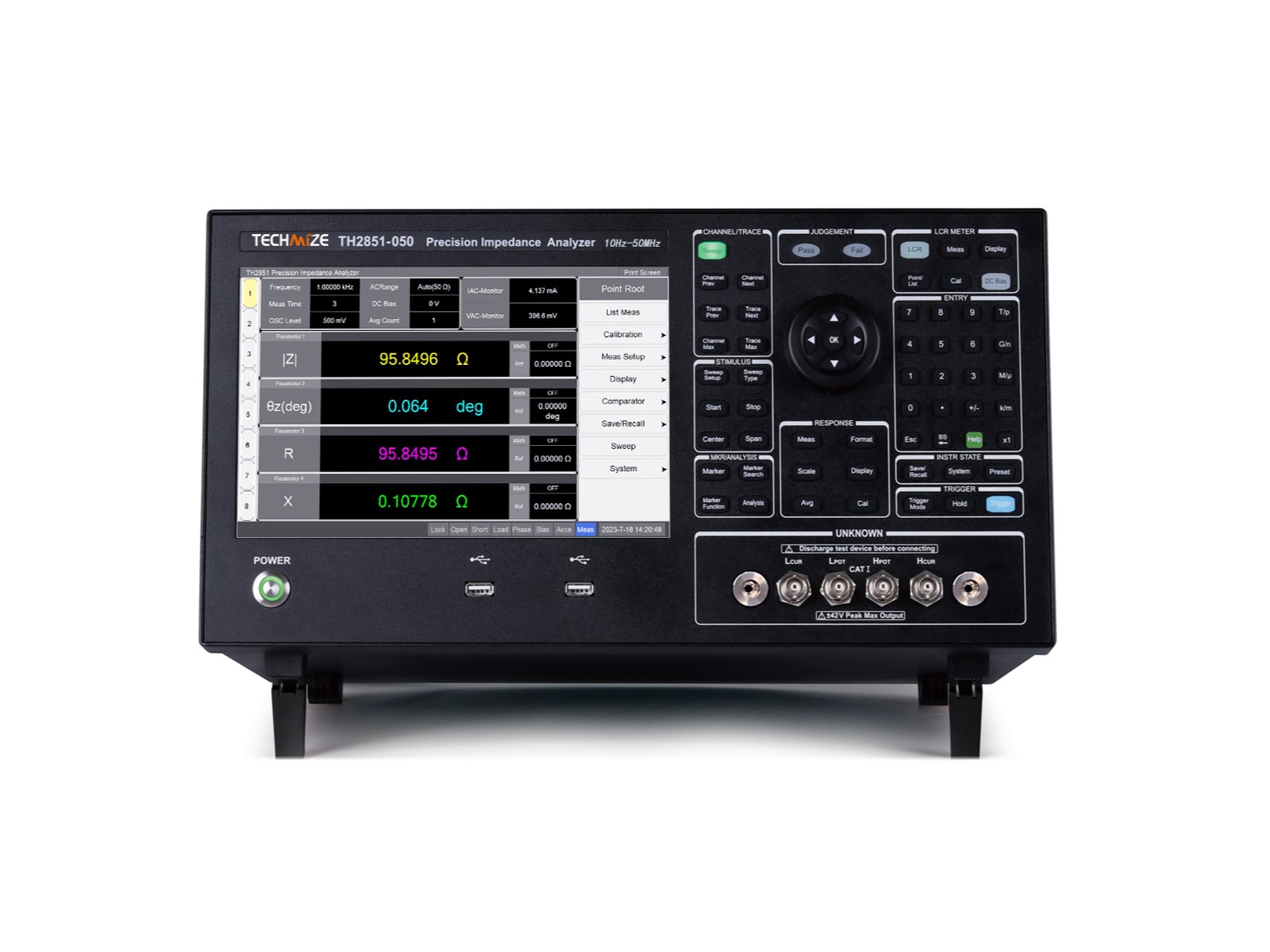 インピーダンス・アナライザ TECHMIZE 型式：TH2851-050【日本国内向け正規取扱製品】