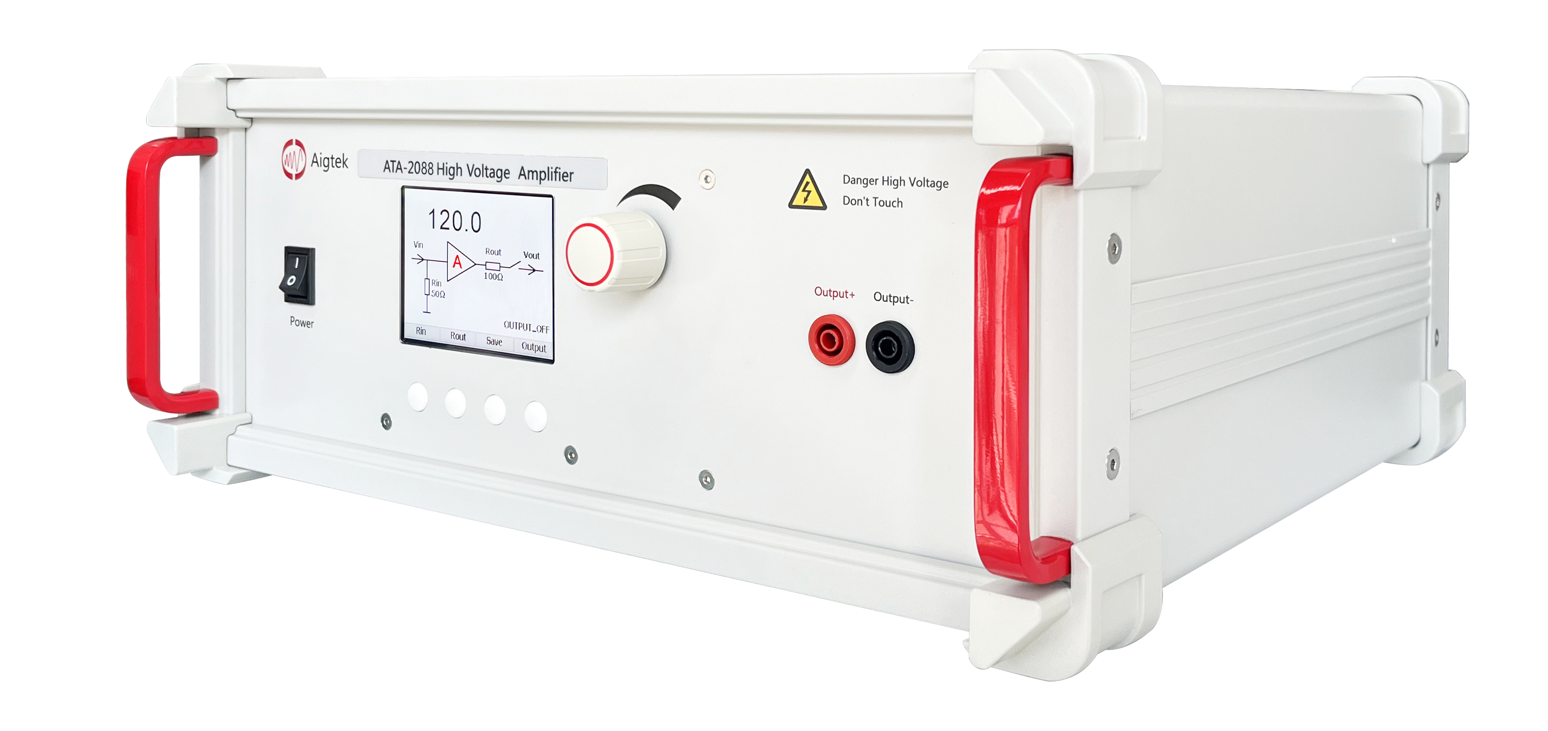 Aigtek ATA-2000シリーズ 高電圧アンプ 800Vp-p、20Wp