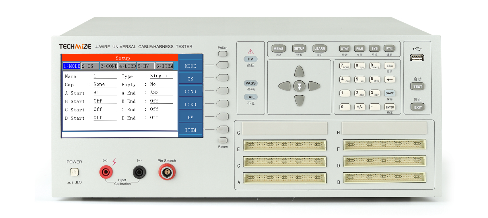 ケーブル/ハーネス・テスタ TECHMIZE 型式:TH8602-3【日本国内向け正規取扱製品】
