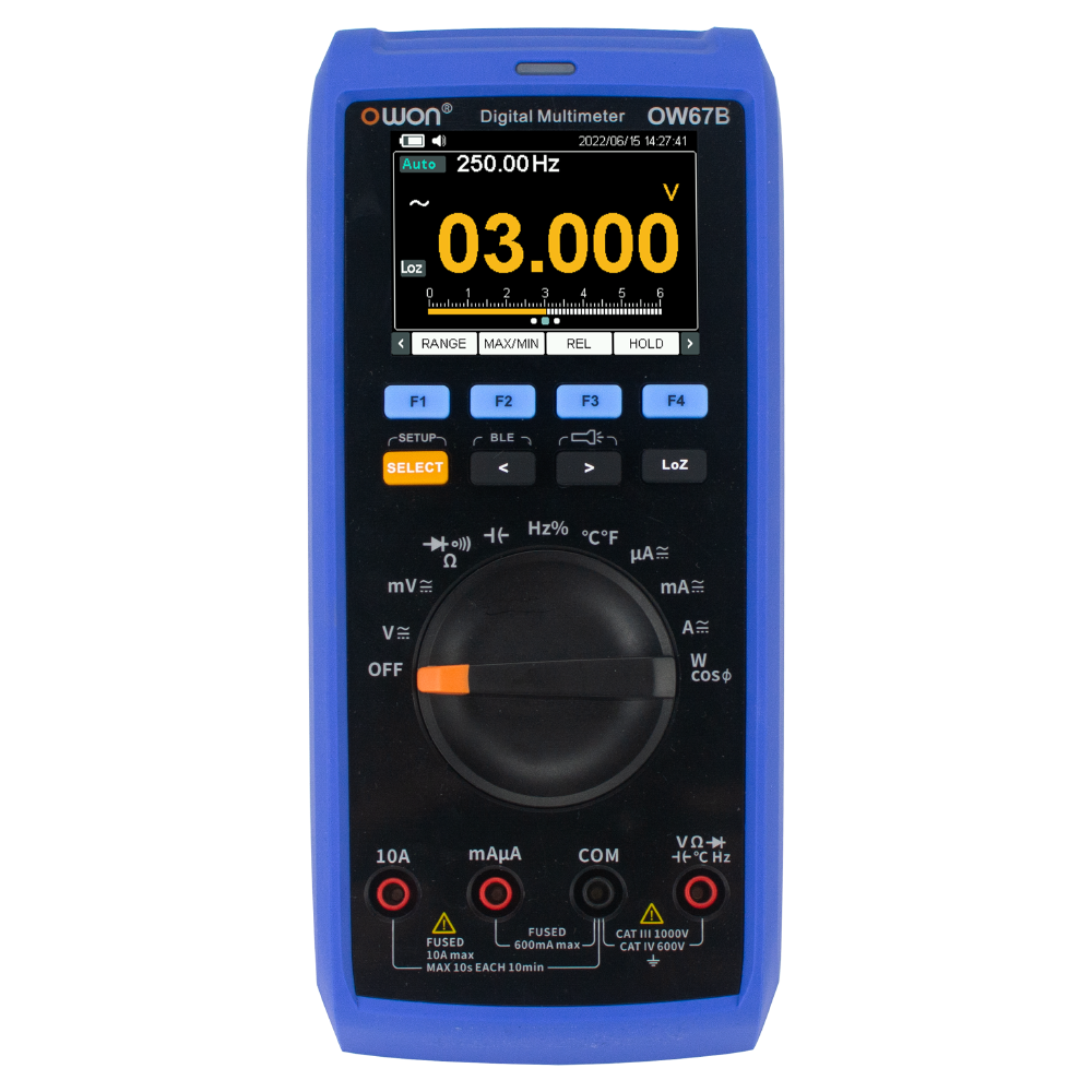 OWON OW67 マルチメーター 60000カウント、DC確度0.08%