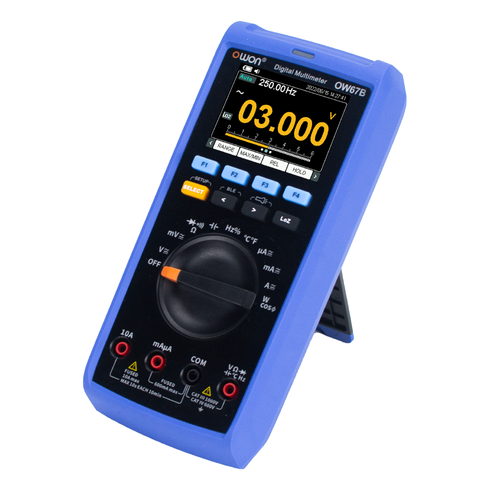 OWON OW67 マルチメーター 60000カウント、DC確度0.08%