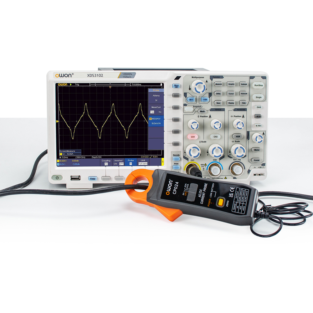 OWON CP024 電流プローブ 200kHz、400A