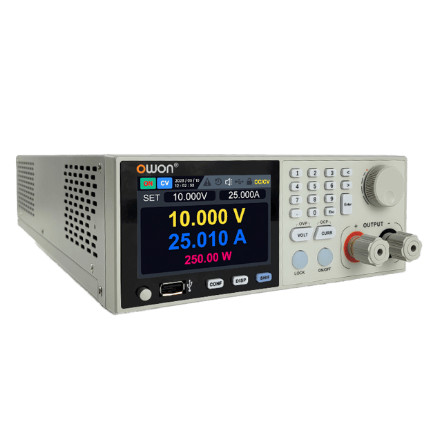OWON OWH67シリーズ プログラマブル直流電源 1ch、80V/30A、1200W