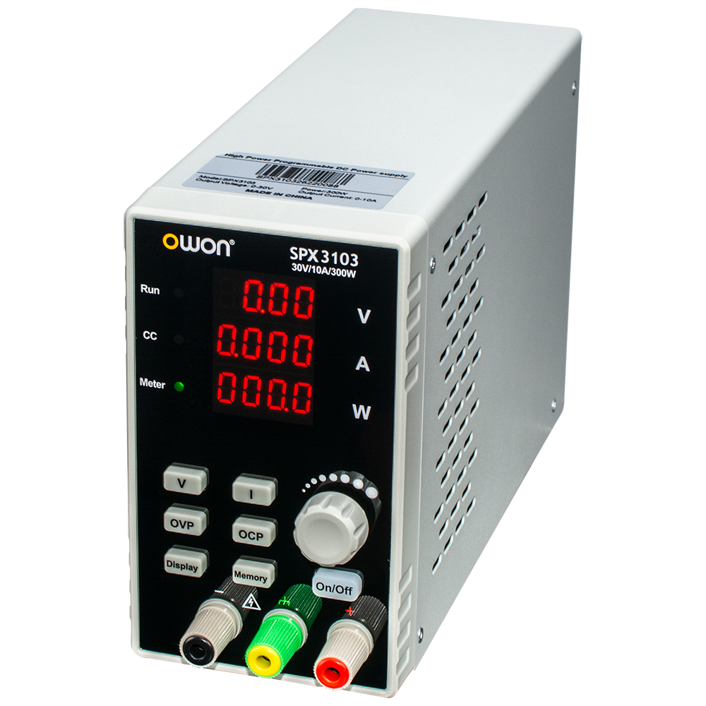 OWON SPXシリーズ 直流電源 1ch、30V/10A、300W