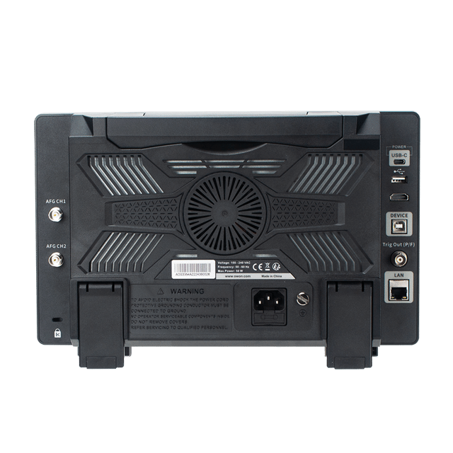 OWON ADS4000Aシリーズ オシロスコープ 125MHz、2ch、12bit