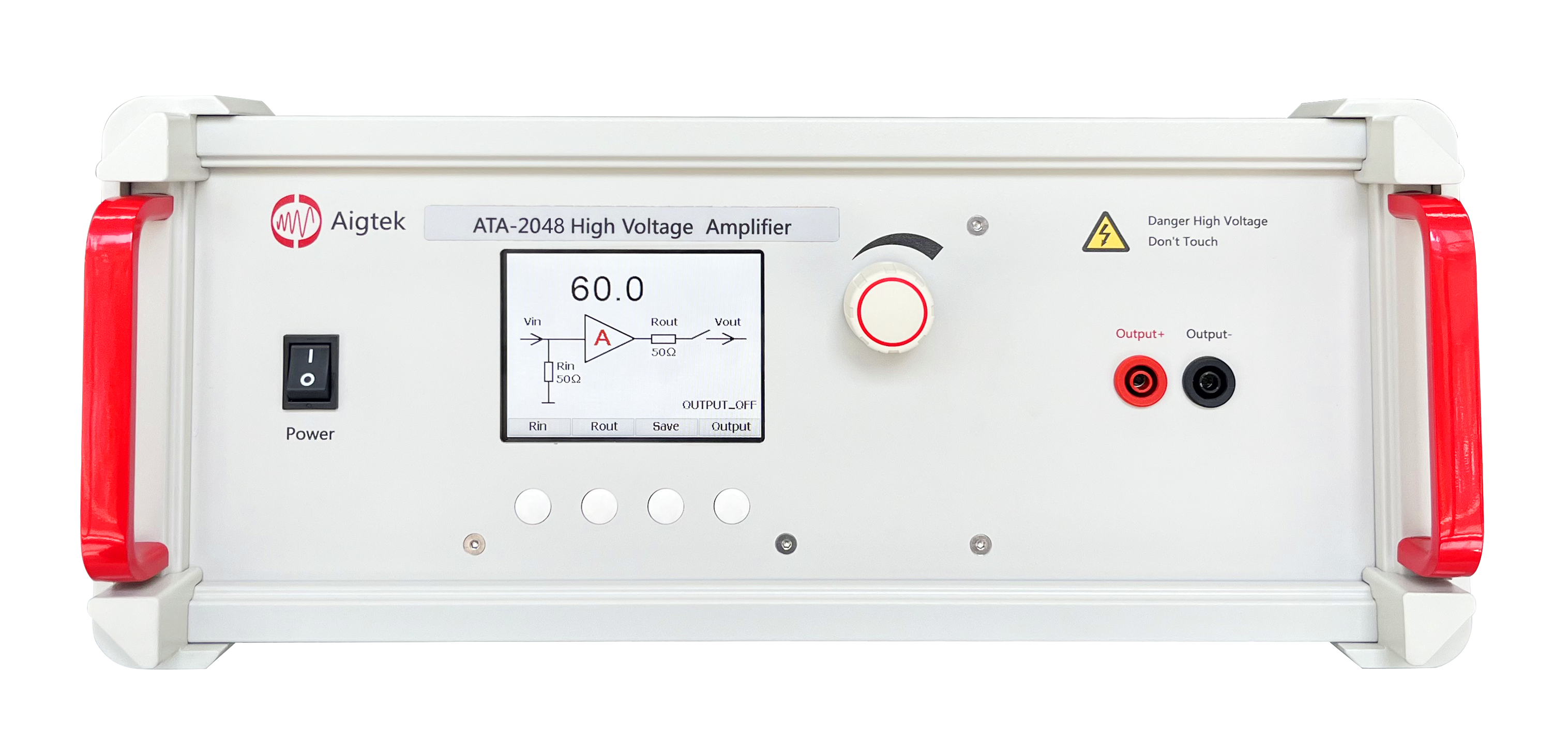 Aigtek ATA-2000シリーズ 高電圧アンプ 400Vp-p、16Wp