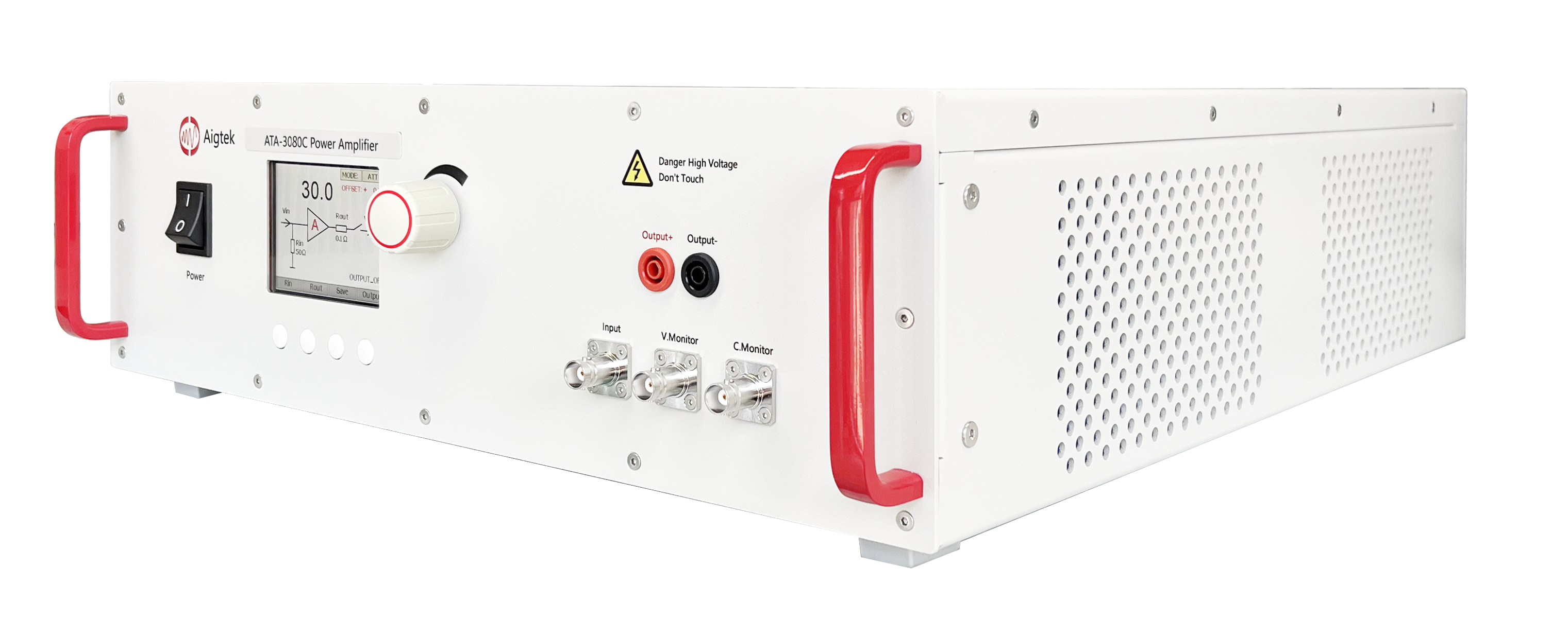 Aigtek ATA-3000シリーズ パワーアンプ 160Vp-p、800Wp