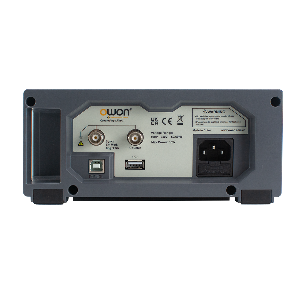 OWON DGE3000シリーズ 任意波形・ファンクション・ジェネレータ 30MHz、2ch
