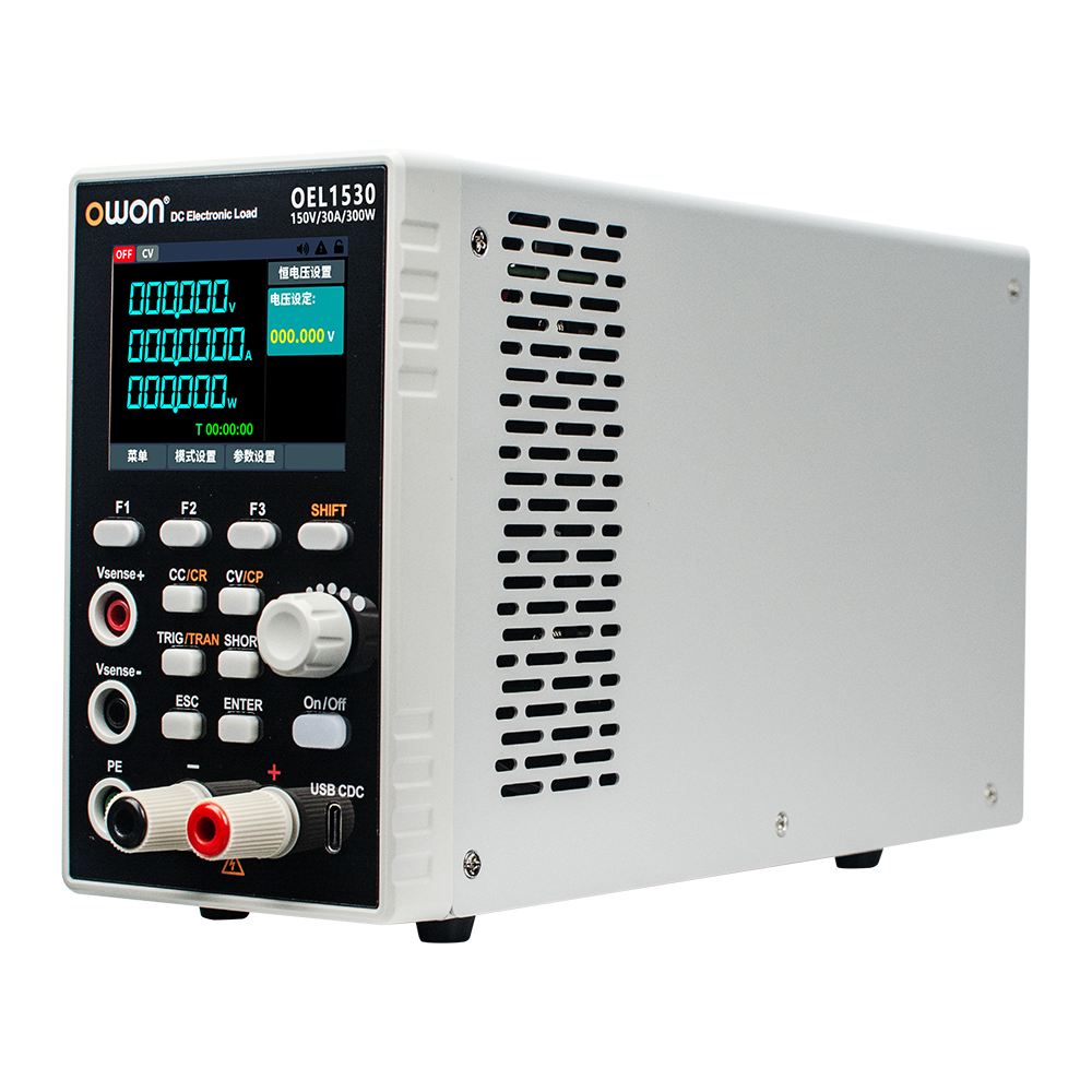 OWON OEL6015 直流電子負荷 600V、15A、150W