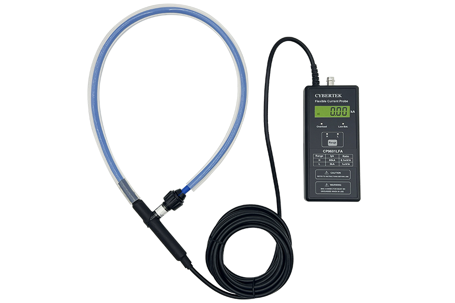 CYBERTEK CP9000LFAシリーズ フレキシブルAC電流プローブ 0.07Hz~600kHz、30kA