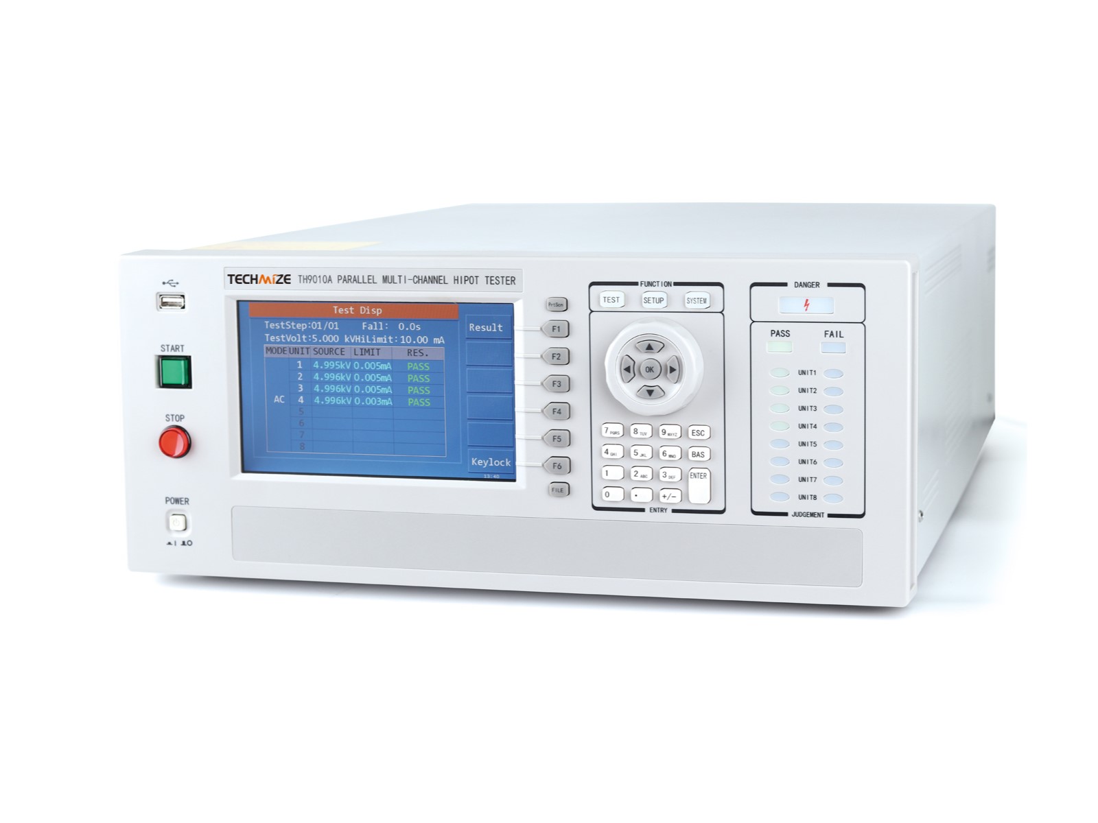 安全関連試験機 / 耐電圧試験機 TECHMIZE 型式:TH9010A【日本国内向け正規取扱製品】