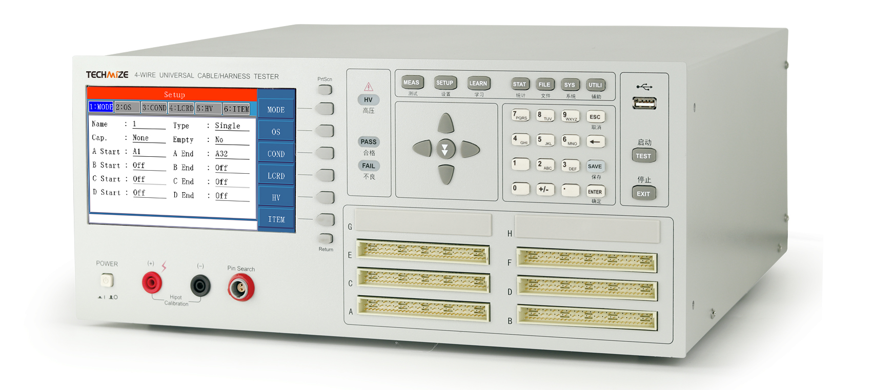 ケーブル/ハーネス・テスタ TECHMIZE 型式:TH8602-3【日本国内向け正規取扱製品】
