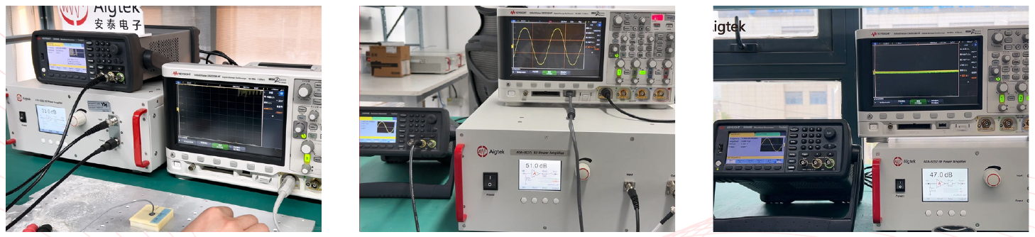 図2:ATA-8000シリーズを用いた試験の様子