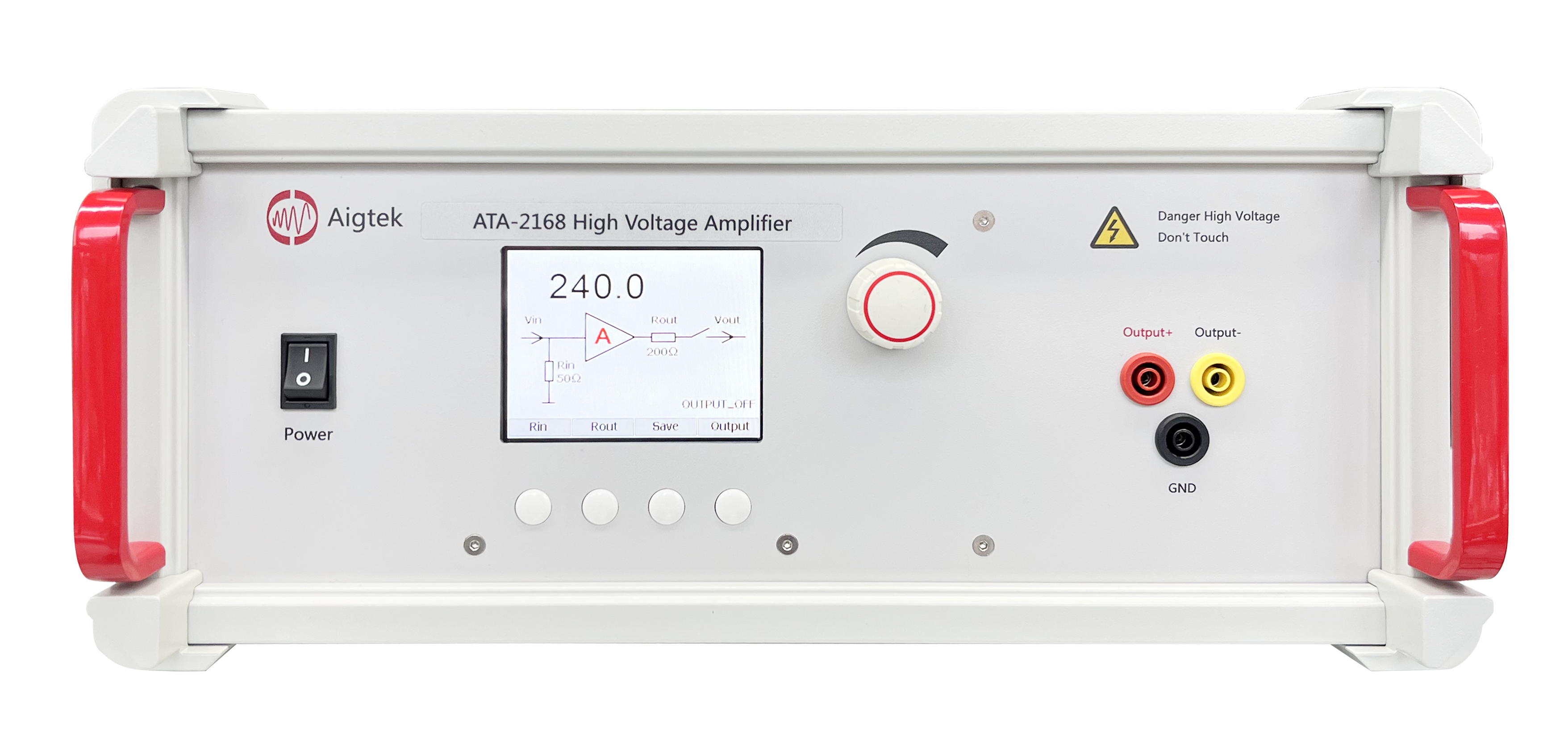 Aigtek ATA-2000シリーズ 高電圧アンプ 1600Vp-p、40Wp