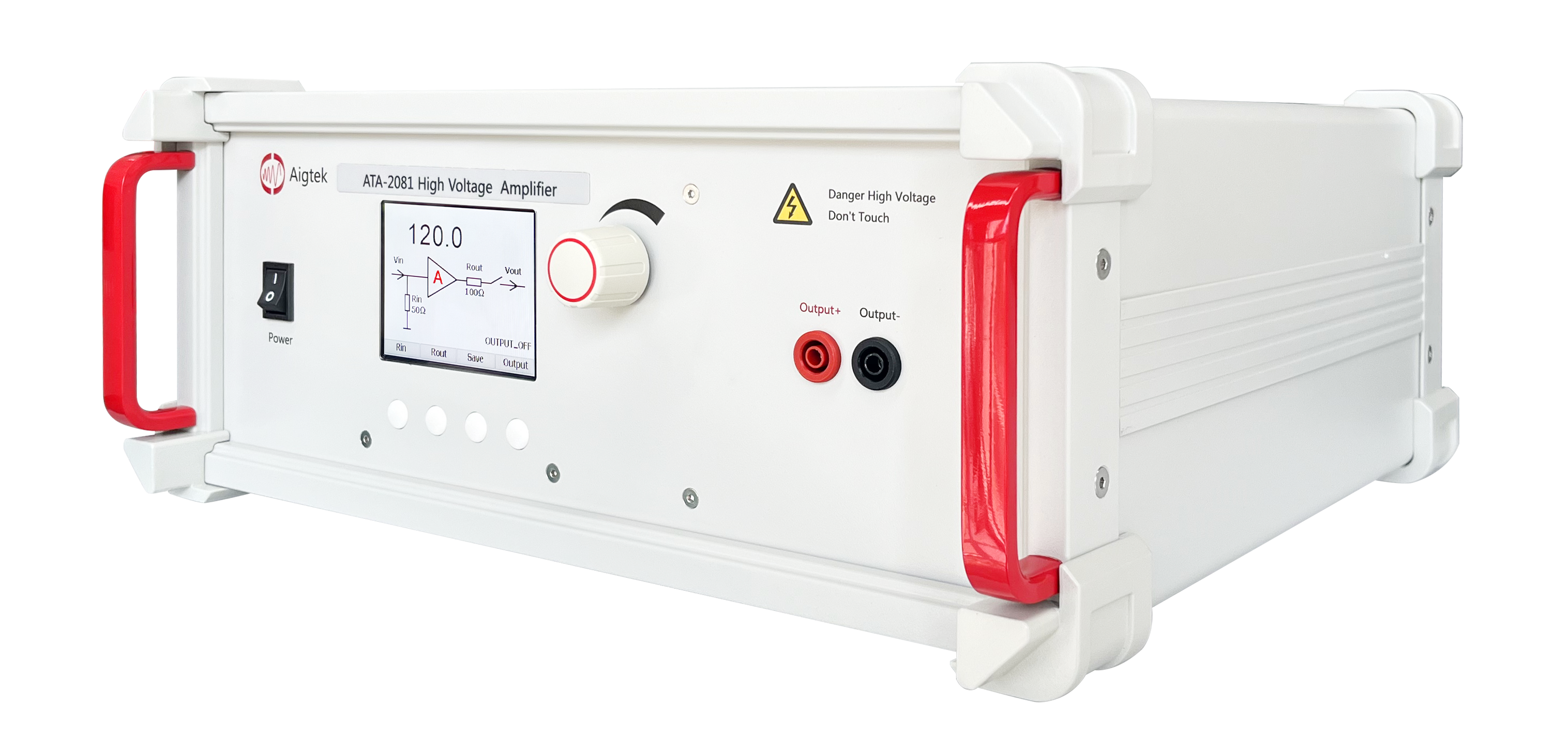 Aigtek ATA-2000シリーズ 高電圧アンプ 800Vp-p、16Wp
