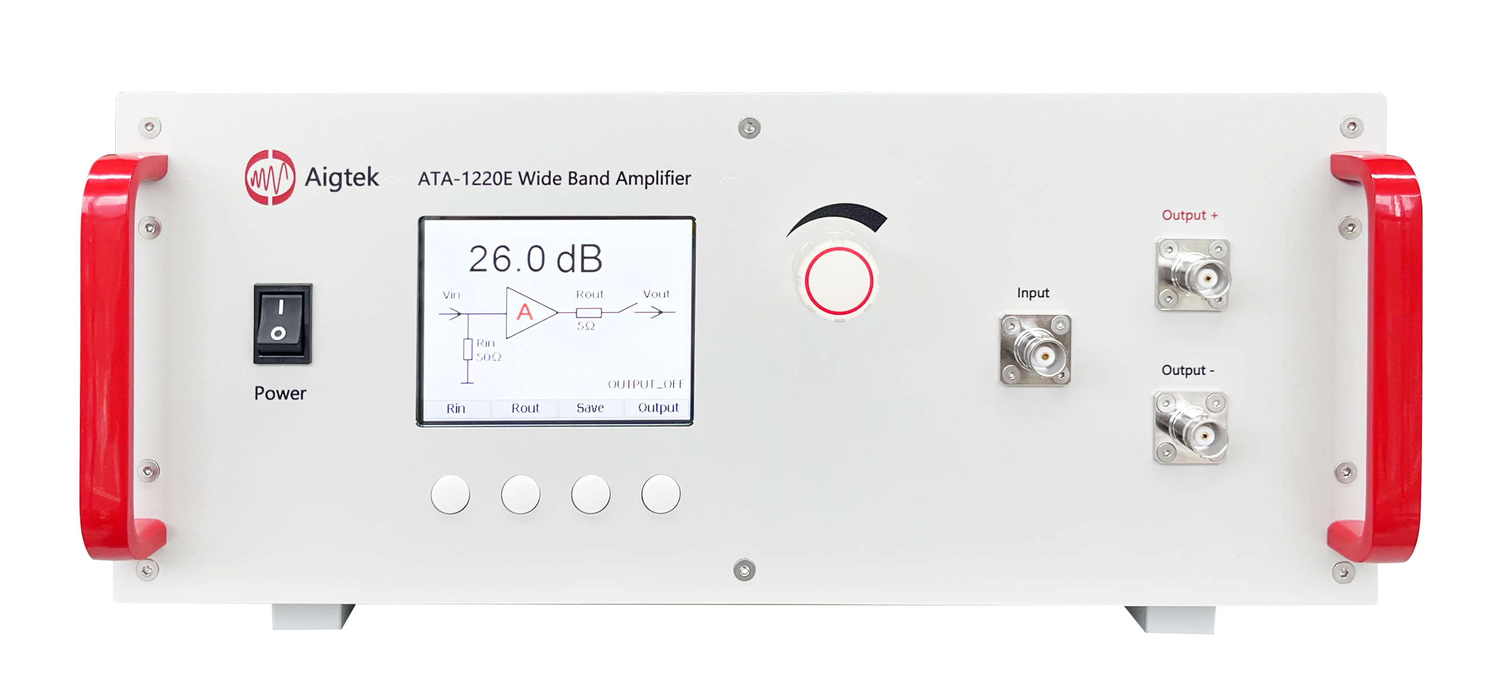 Aigtek ATA-1000シリーズ 広帯域アンプ 60Vp-p、30Wp