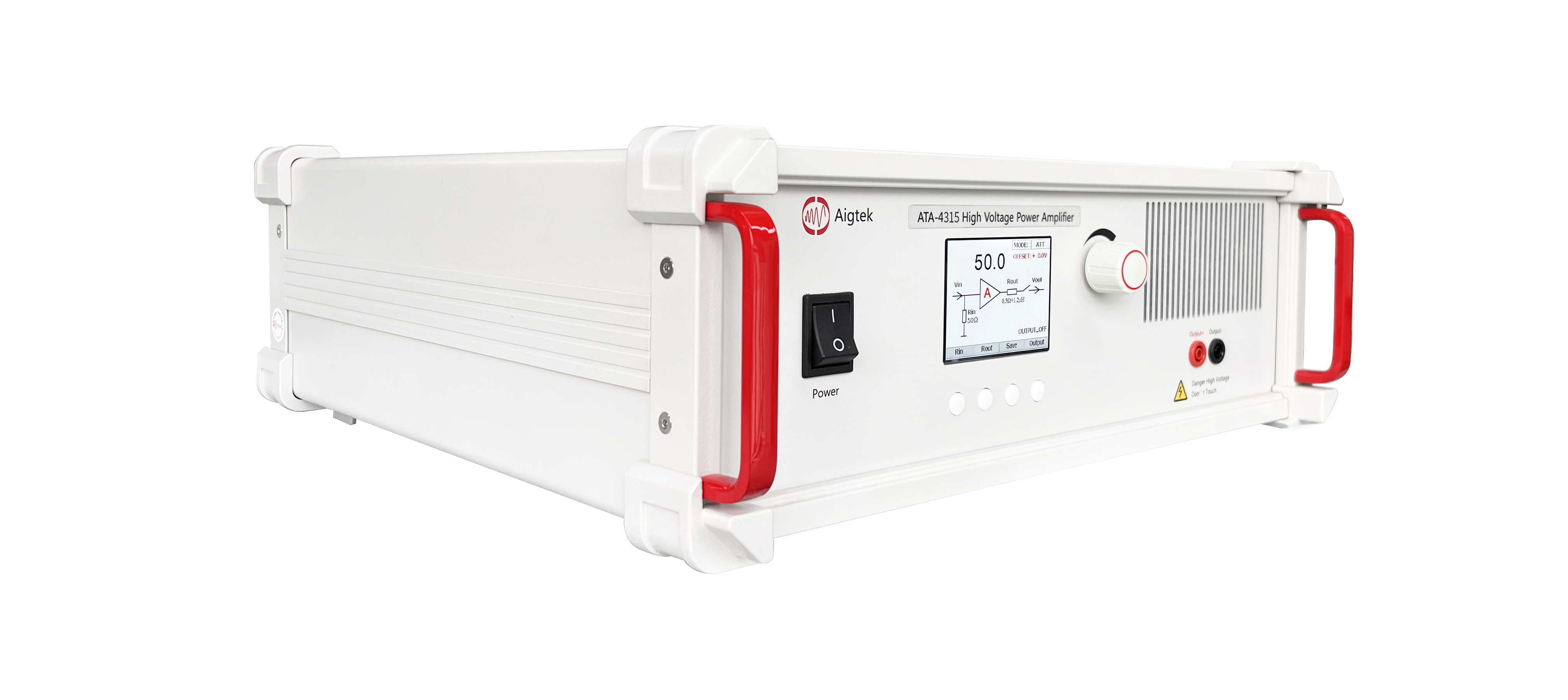 Aigtek ATA-4000シリーズ 高電圧パワーアンプ 150Vp-p、105.7Wp
