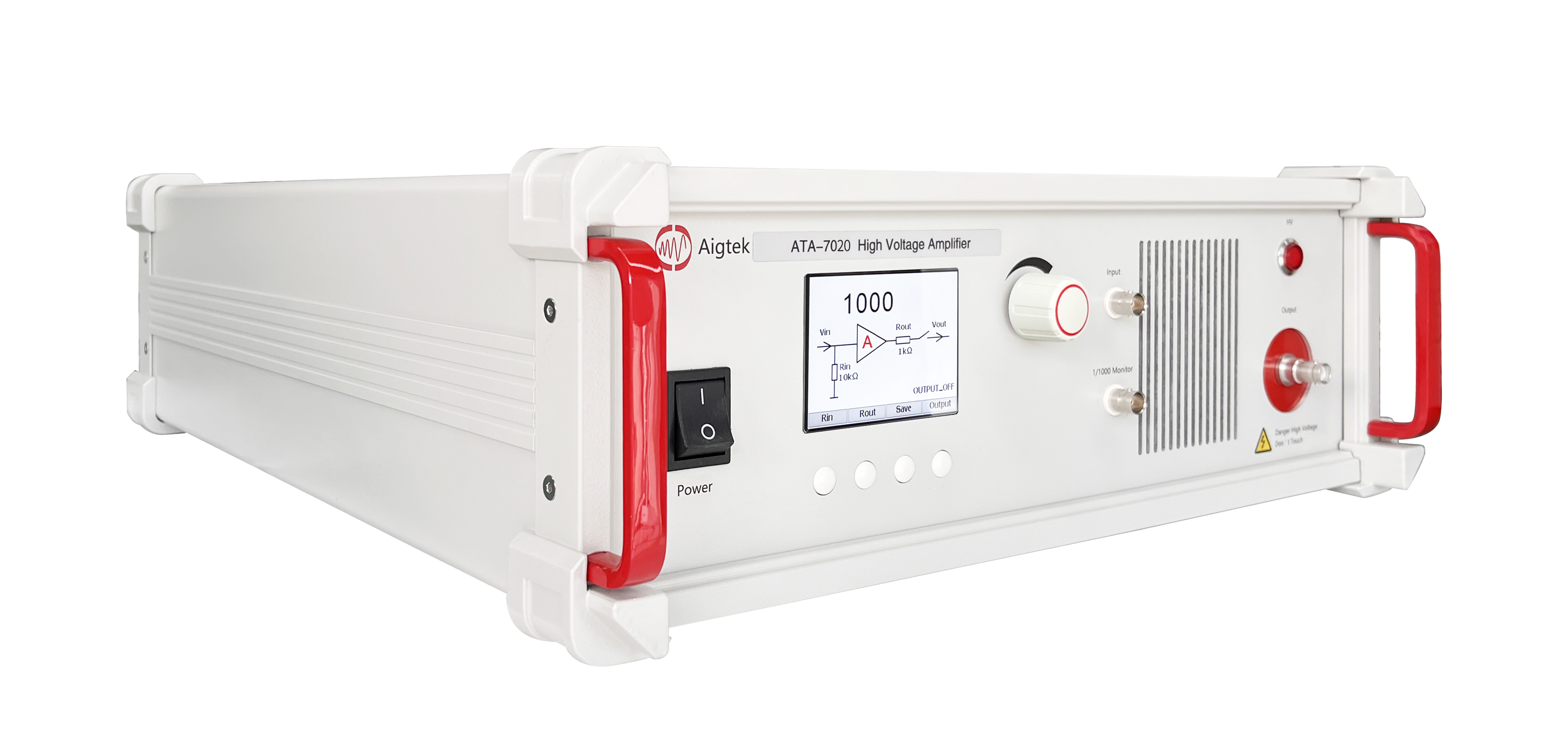 Aigtek ATA-7000シリーズ 高電圧アンプ 4kVp-p、60Wp