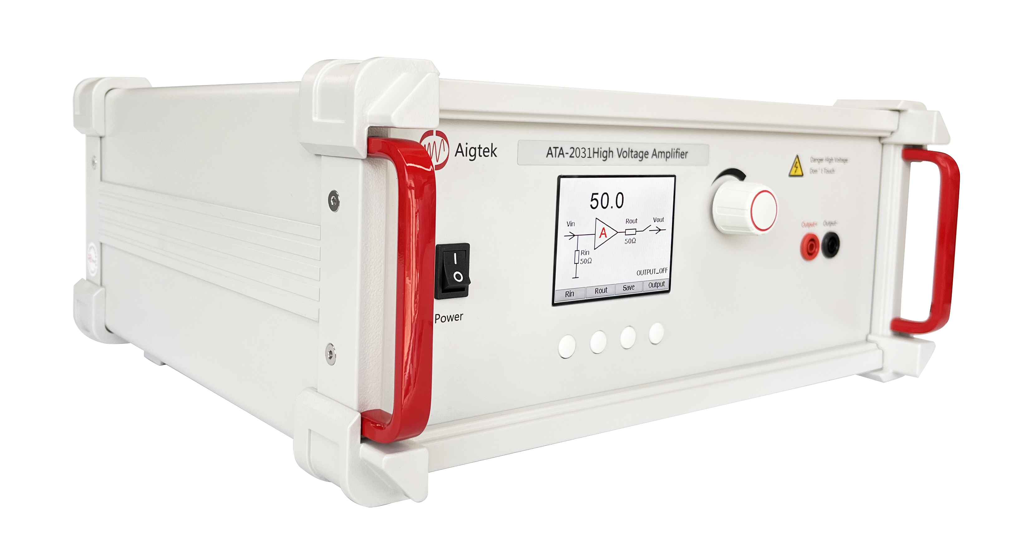 Aigtek ATA-2000シリーズ 高電圧アンプ 300Vp-p、18Wp、1ch