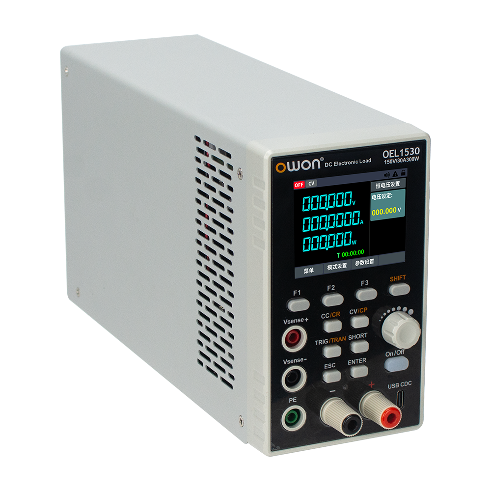 OWON OEL6015 直流電子負荷 600V、15A、150W