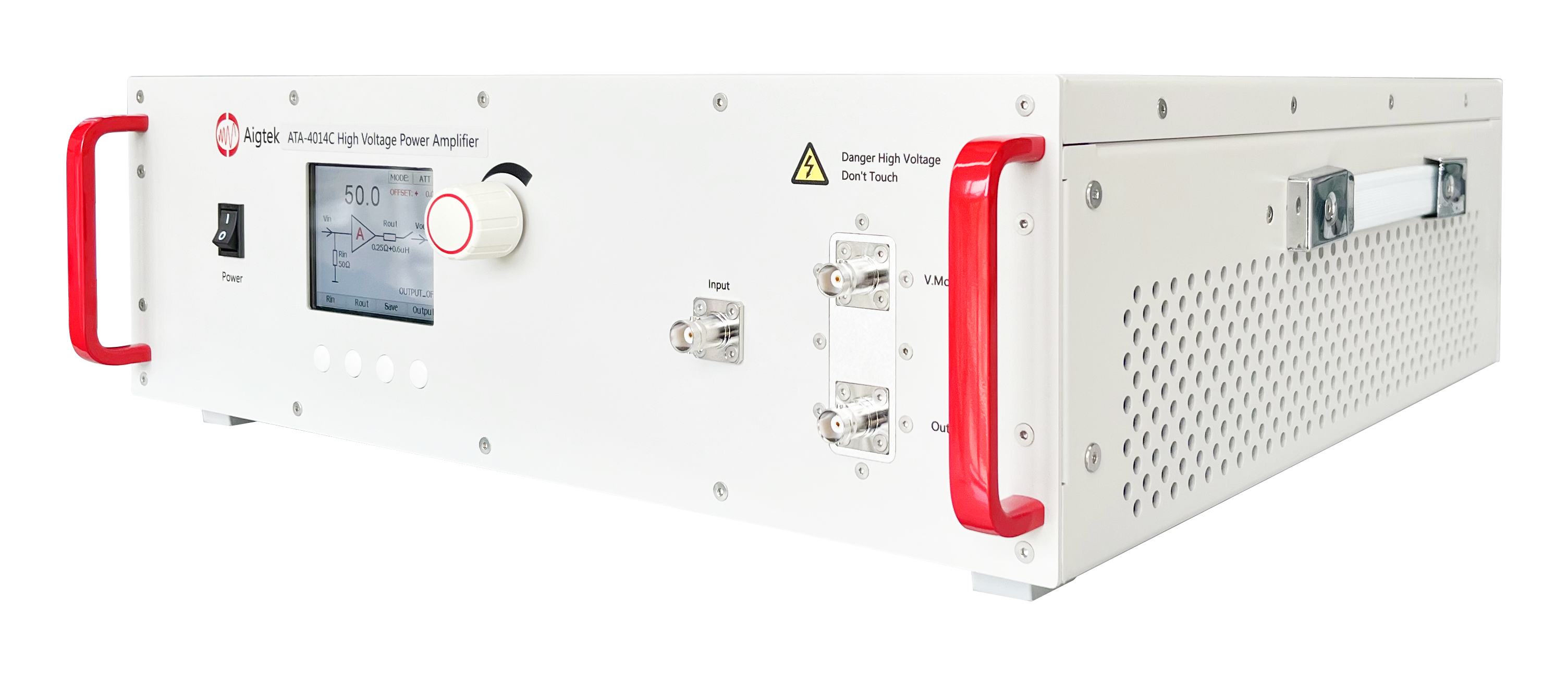 Aigtek ATA-4000シリーズ 高電圧パワーアンプ 160Vp-p、452Wp