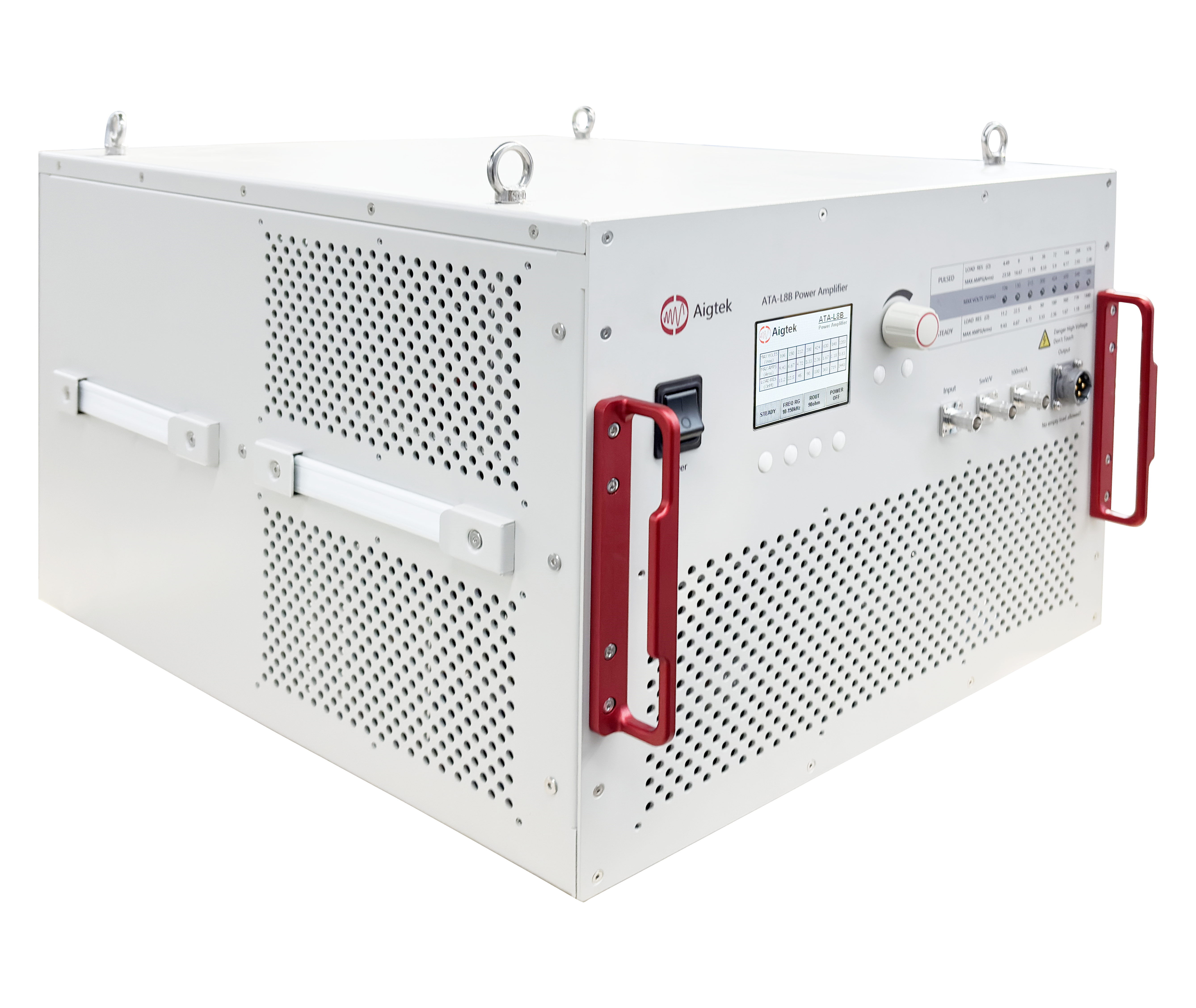 Aigtek ATA-Lシリーズ 水中音響パワーアンプ 1020Vrms、1000VA