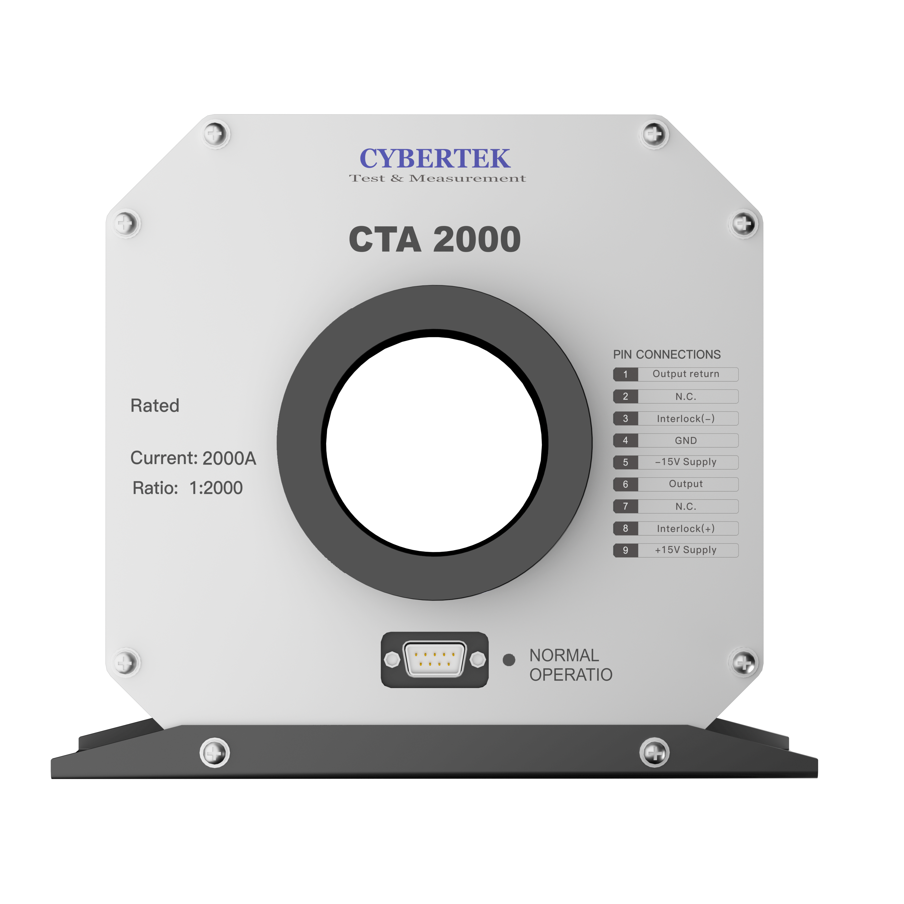 CYBERTEK CTAシリーズ 電流センサ DC~140kHz、2kA、口径70mm