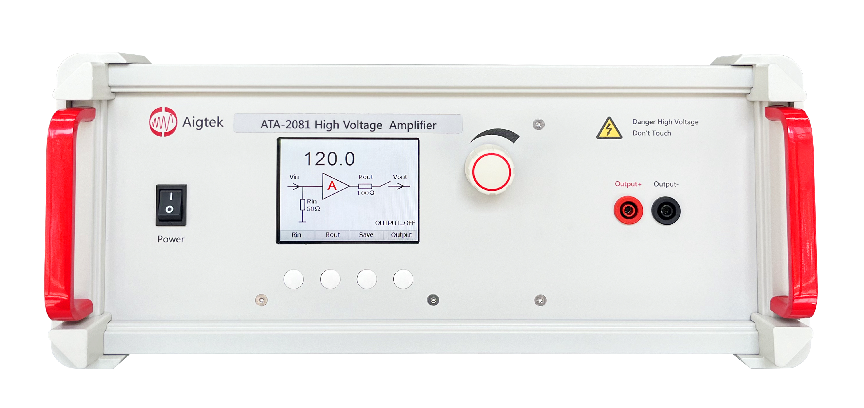 Aigtek ATA-2000シリーズ 高電圧アンプ 800Vp-p、16Wp
