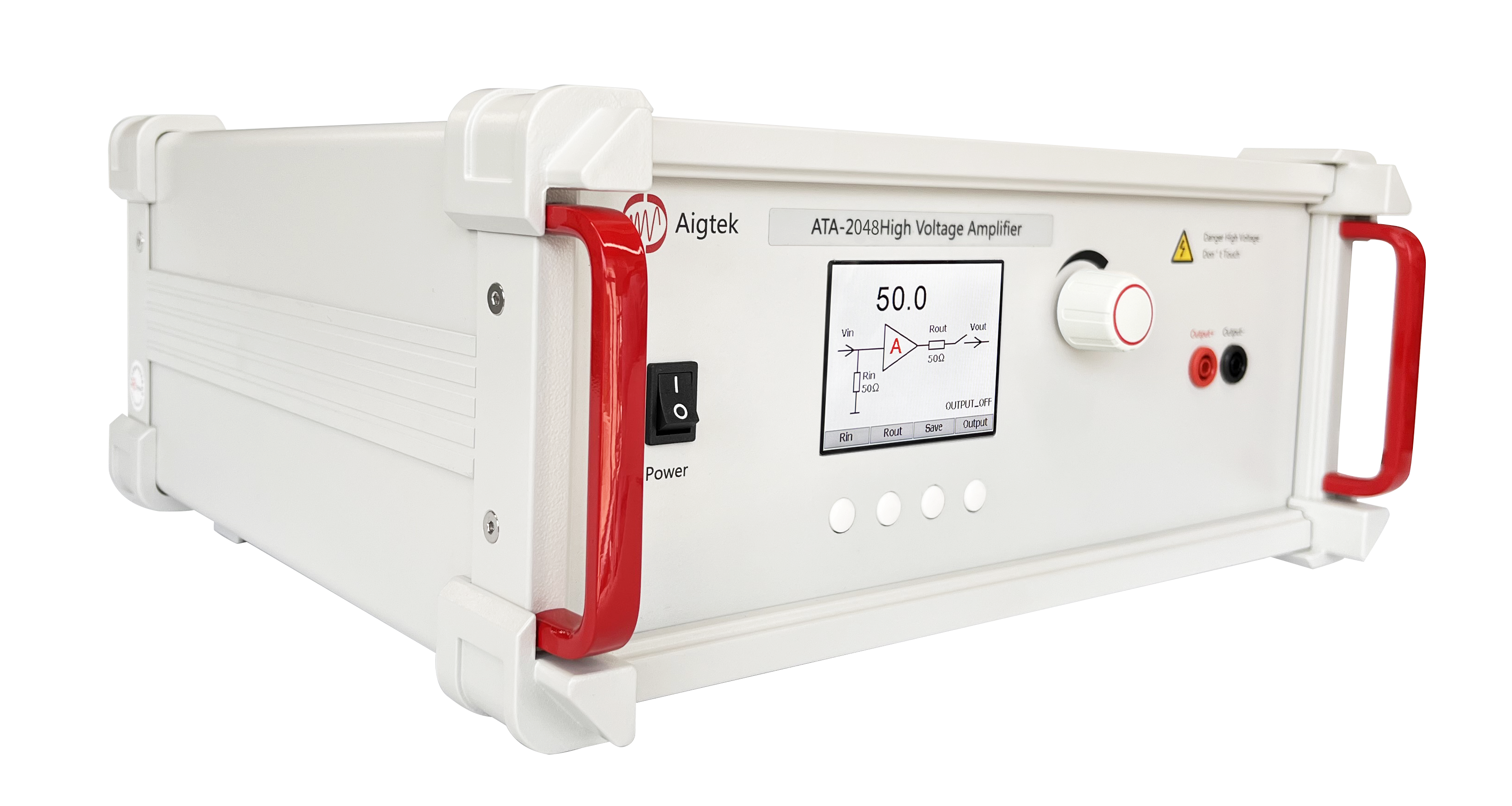 Aigtek ATA-2000シリーズ 高電圧アンプ 400Vp-p、16Wp