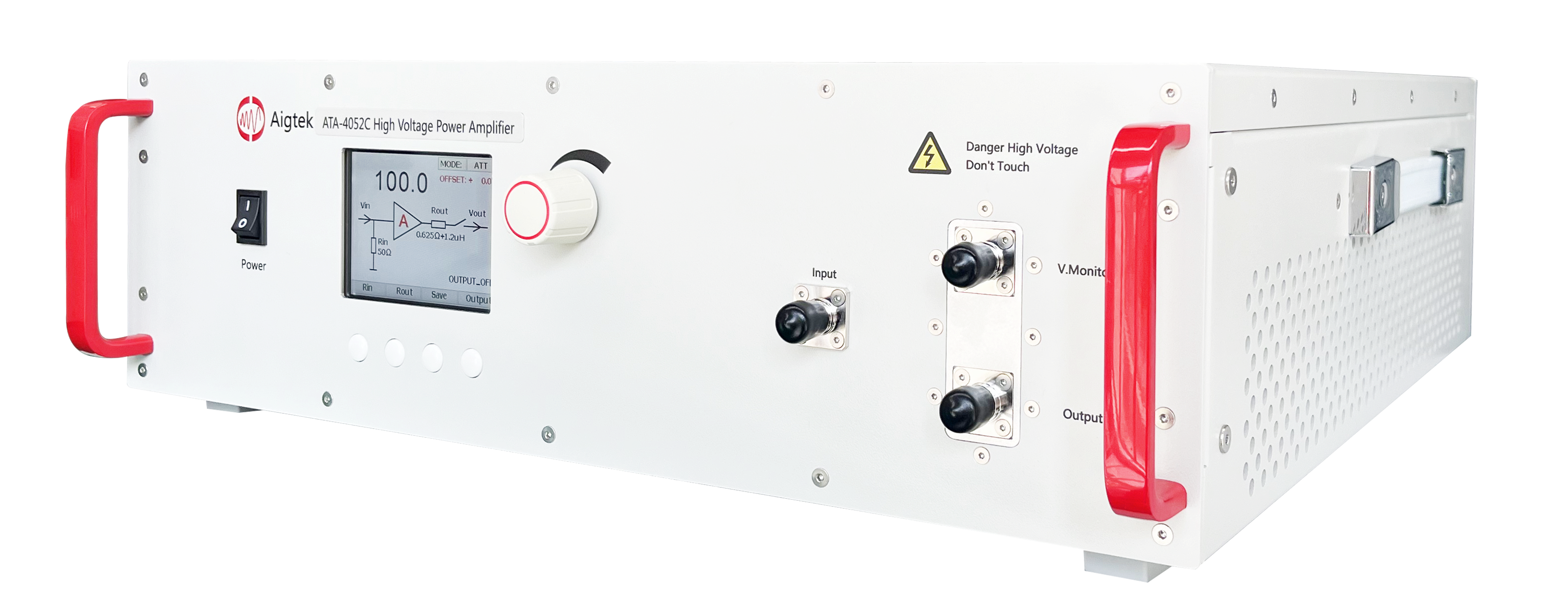 Aigtek ATA-4000シリーズ 高電圧パワーアンプ 310Vp-p、547.1Wp