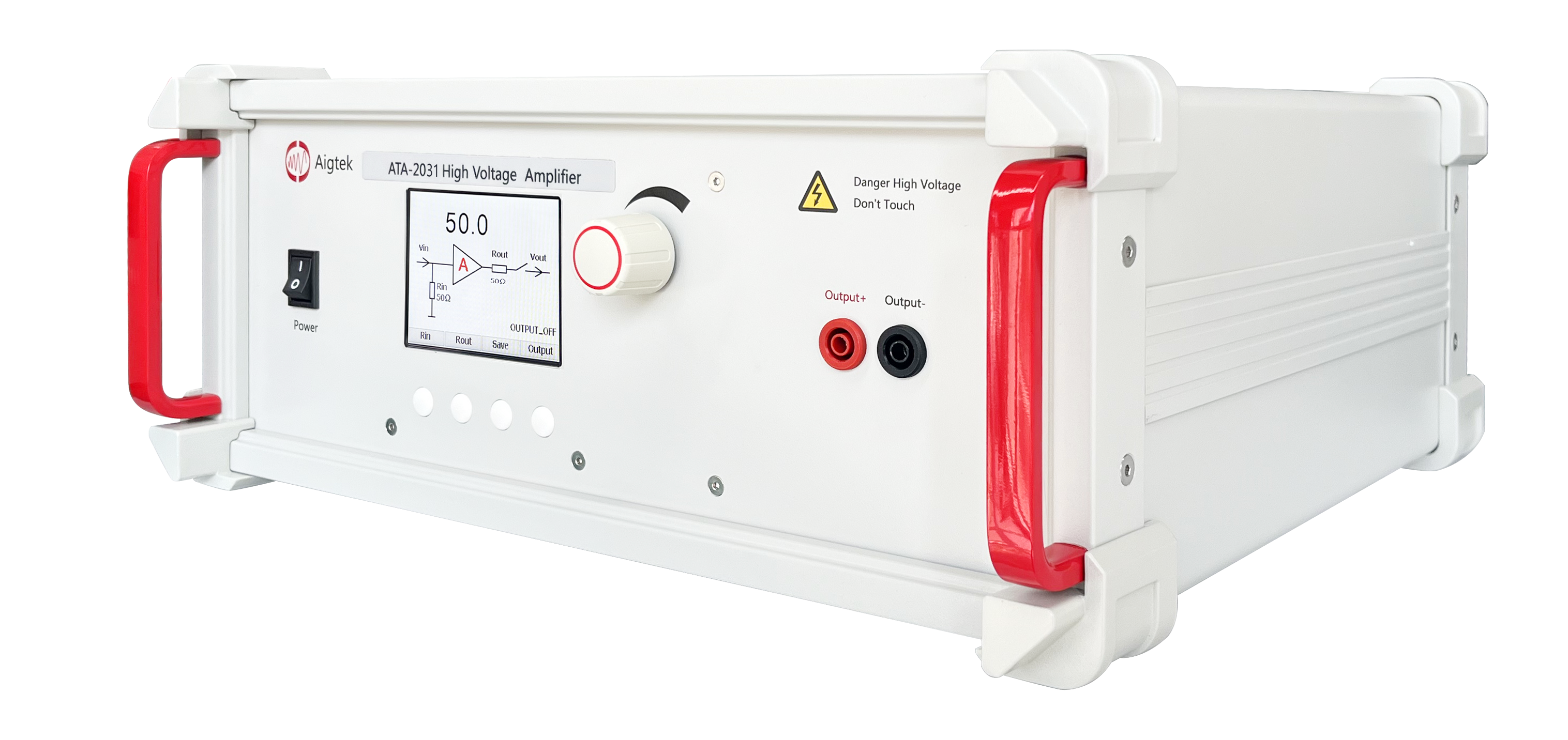 Aigtek ATA-2000シリーズ 高電圧アンプ 300Vp-p、18Wp、1ch