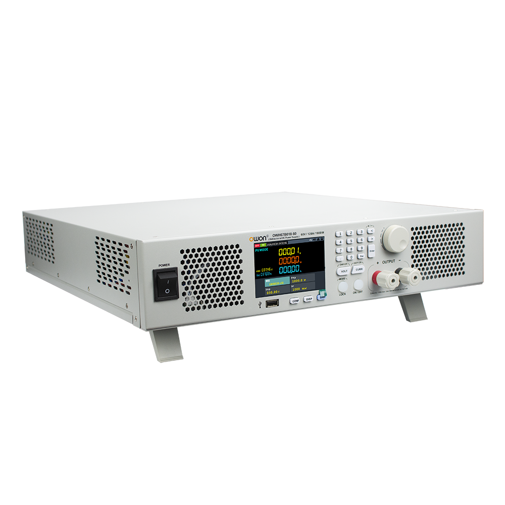 OWON OWH67Bシリーズ 双方向プログラマブル直流電源 1ch、60V/±120A、1.8kW