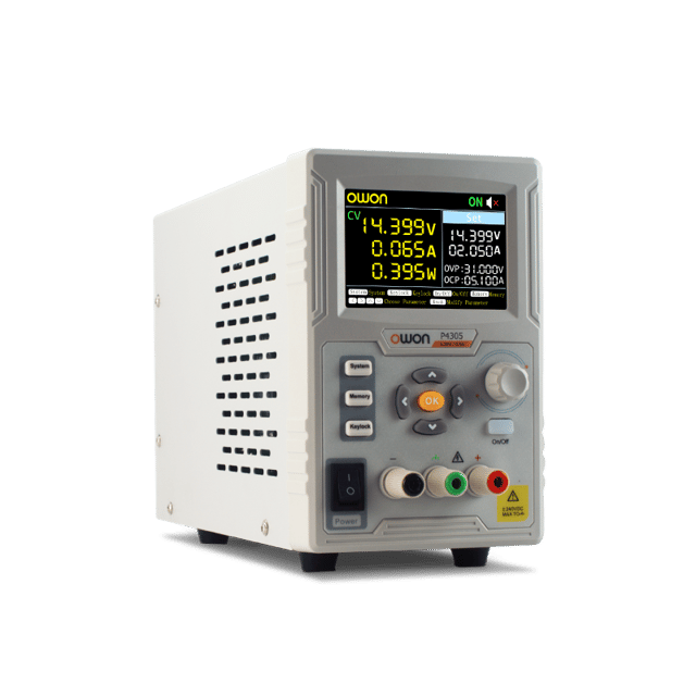 OWON P4000シリーズ プログラマブル直流電源 1ch、30V/5A、150W
