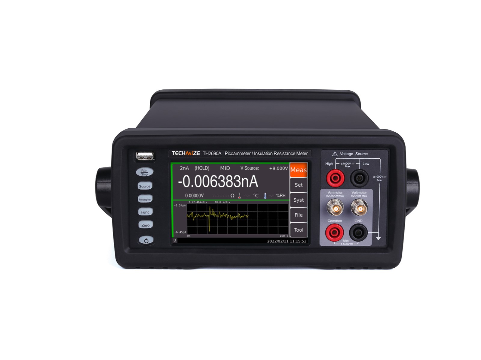 高抵抗計/pA計/電位計 TECHMIZE 型式:TH2690A【日本国内向け正規取扱製品】