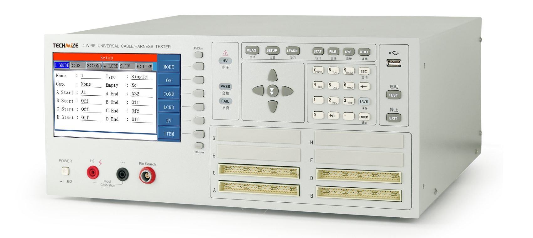 ケーブル/ハーネス・テスタ TECHMIZE 型式：TH8602-2【日本国内向け正規取扱製品】