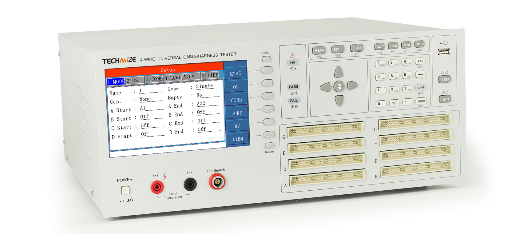 ケーブル/ハーネス・テスタ TECHMIZE 型式:TH8602-4【日本国内向け正規取扱製品】