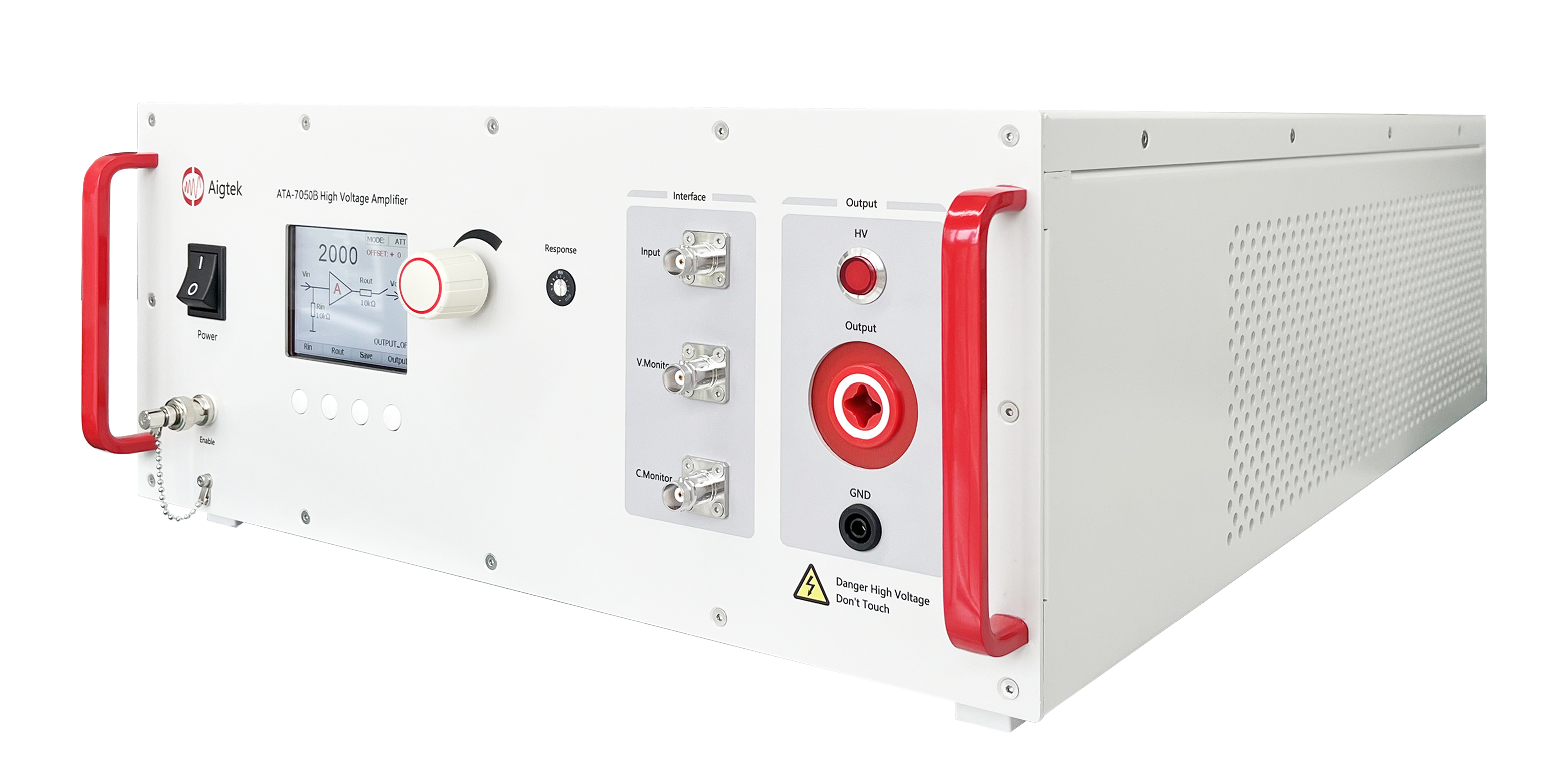 Aigtek ATA-7000シリーズ 高電圧アンプ 10kVp-p、100Wp、4象限出力