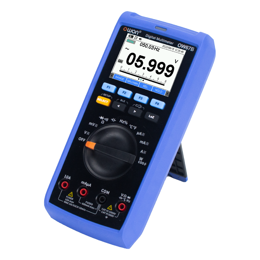 OWON OW67 マルチメーター 60000カウント、DC確度0.08%