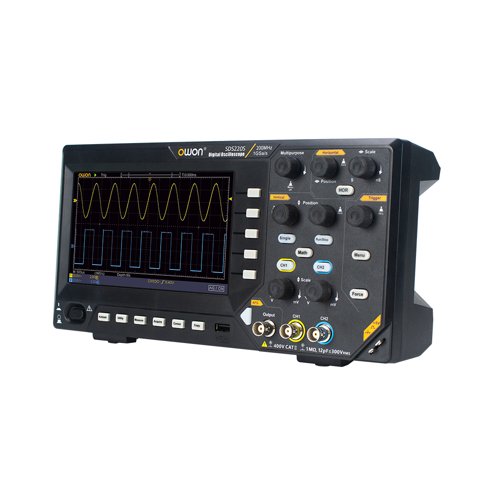OWON SDS200シリーズ オシロスコープ 150MHz、2ch