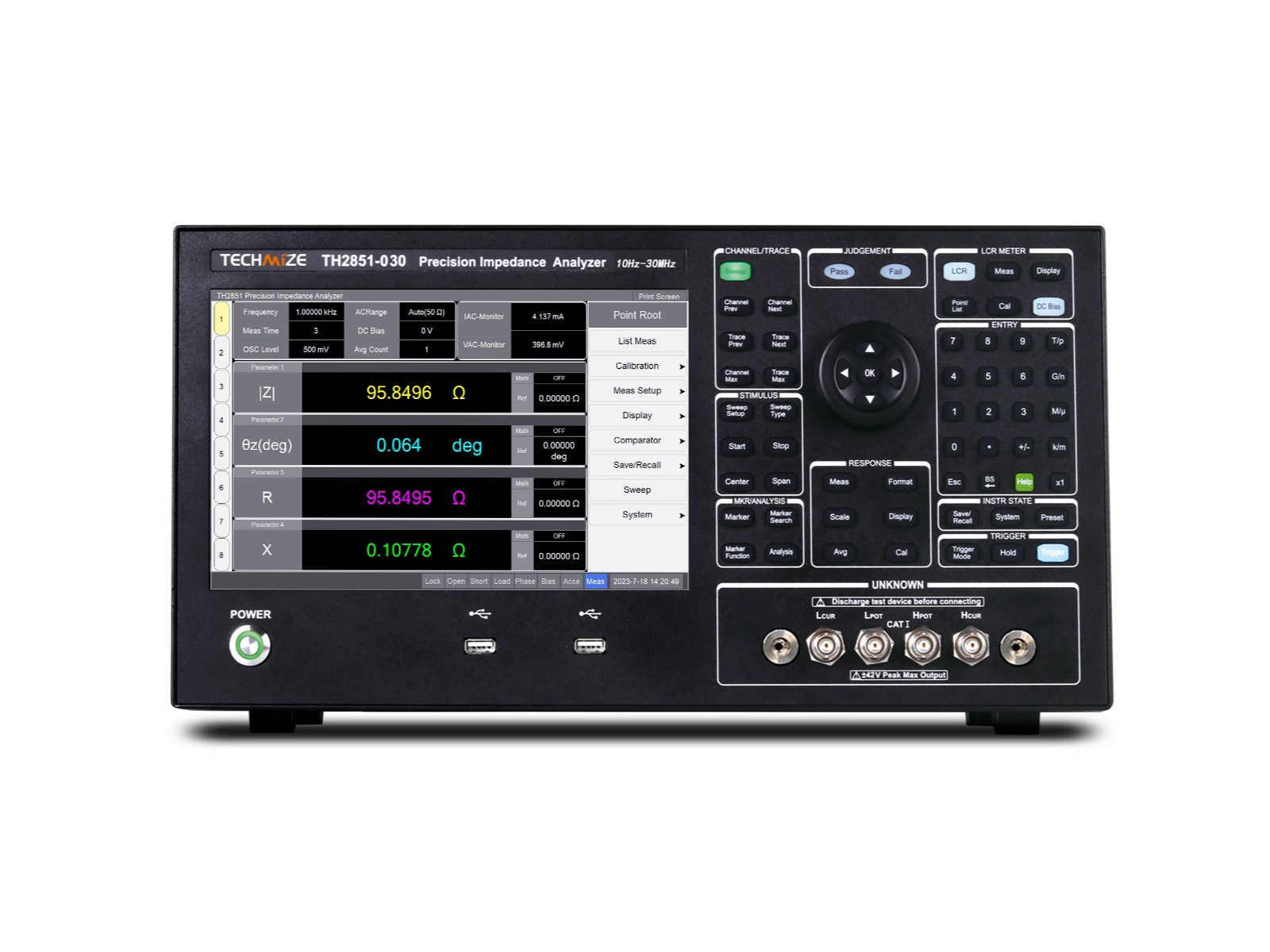 インピーダンス・アナライザ TECHMIZE 型式：TH2851-030【日本国内向け正規取扱製品】