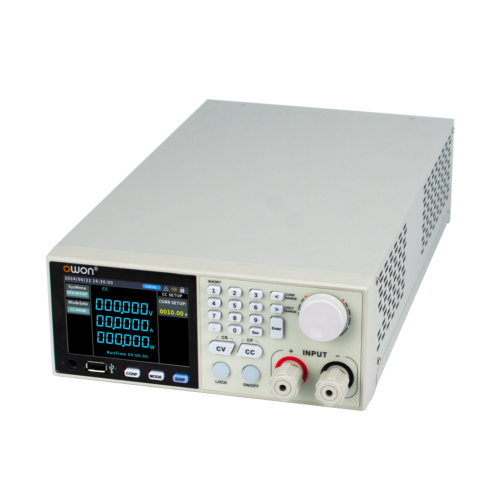 OWON OEL85シリーズ 直流電子負荷 150V、40A、500W